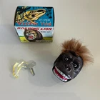 RARE vintage DSK DAIWA SEIKO JAPAN Wind Up Toy Gorilla King Kong NOS Box Key