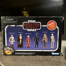 Star Wars Retro Collection Box Multipack 6-Pack Phantom Menace Episode 1 NEW