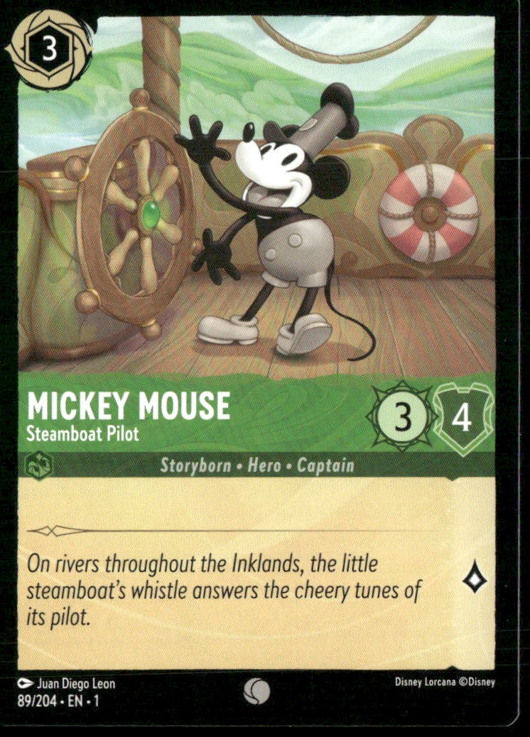 The First Chapter #89/204 Mickey Mouse