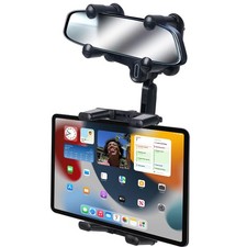 Mount for Car,Car Rear View Mirror Holder, Multifunctional 360 Rotatable and ...