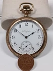 Working Antique 1897 Elgin Rare Grade 160 16s Gold Filled Pocket Watch