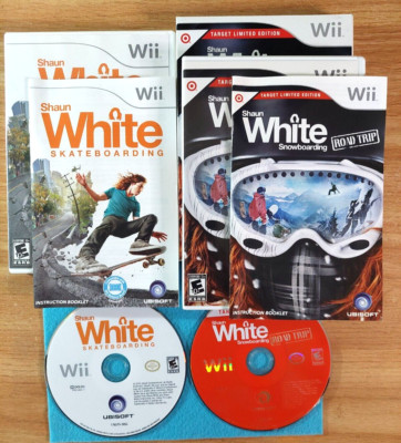 Shaun White Skateboarding and Snowboarding: Road Trip(Target Exclusive)  Wii CIB