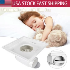 6in Extractor Exhaust Fan Ventilation Blower Window Wall Ceiling Bathroom White