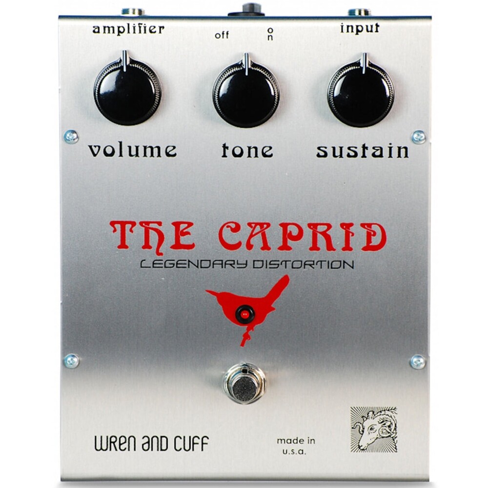 Wren and Cuff The OG Caprid Legendary Distortion Guitar Effect Pedal