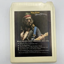 Willie Nelson - Sweet Memories - Restored 8 Track Tape - New Pad and Splice