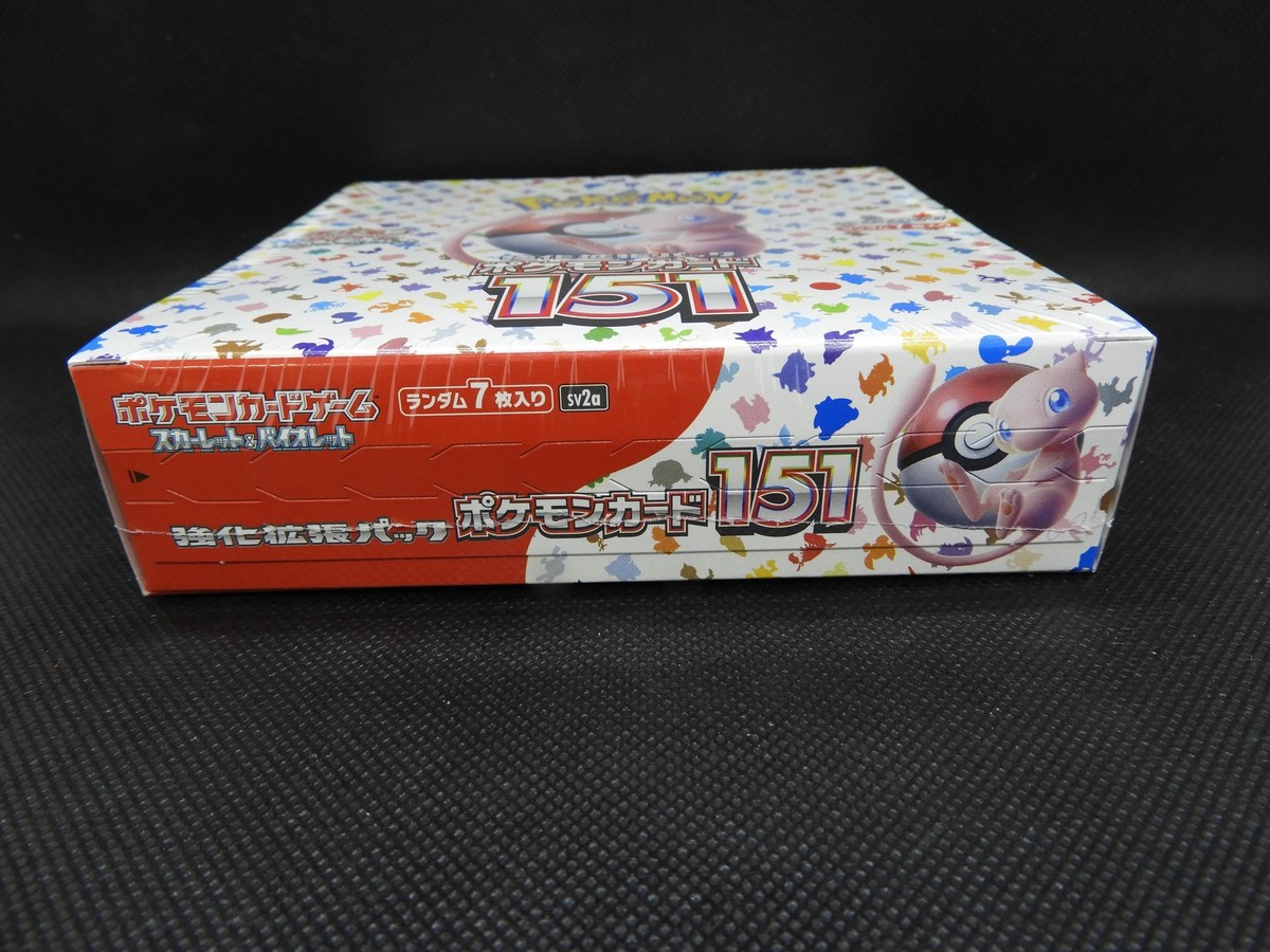 pokemon scarlet and violet 151 japanese booster box Pokemon Scarlet & Violet 151 Booster Box (Japanese)