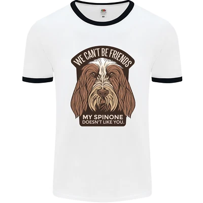 My Spinone Doesnt Like You Lustige Hund Herren Ringer Maglietta - Bild 1 von 4