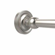 Allied Brass PR-99-SN Shower Curtain Escutcheon, Satin Nickel