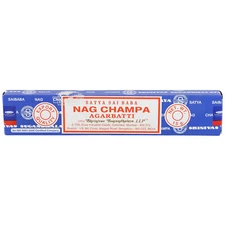 Satya Sai Baba Nag Champa Incense, 15 Sticks