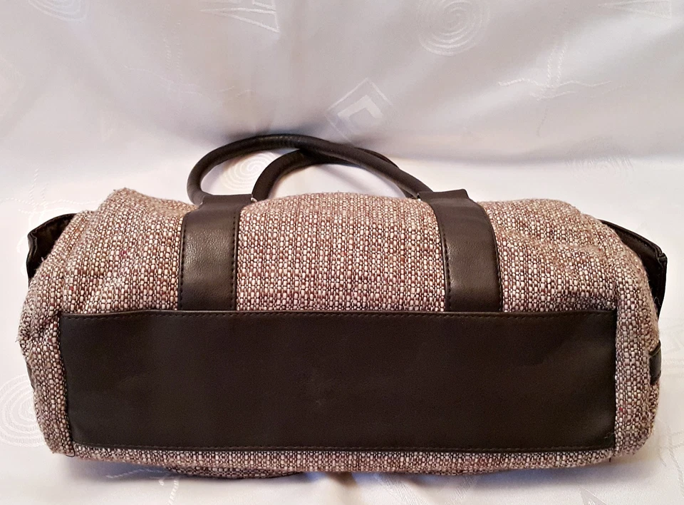 BOLSO DE MANO PARA MUJER CERRUTI PARFUMS AUTÉNTICO VINTAGE MEZCLA LANA Foto 4 de 4