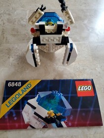 Vtg 1968 LEGO 6848 Classic Space Futuron  Strategic Pursuer  Complete  Manual 