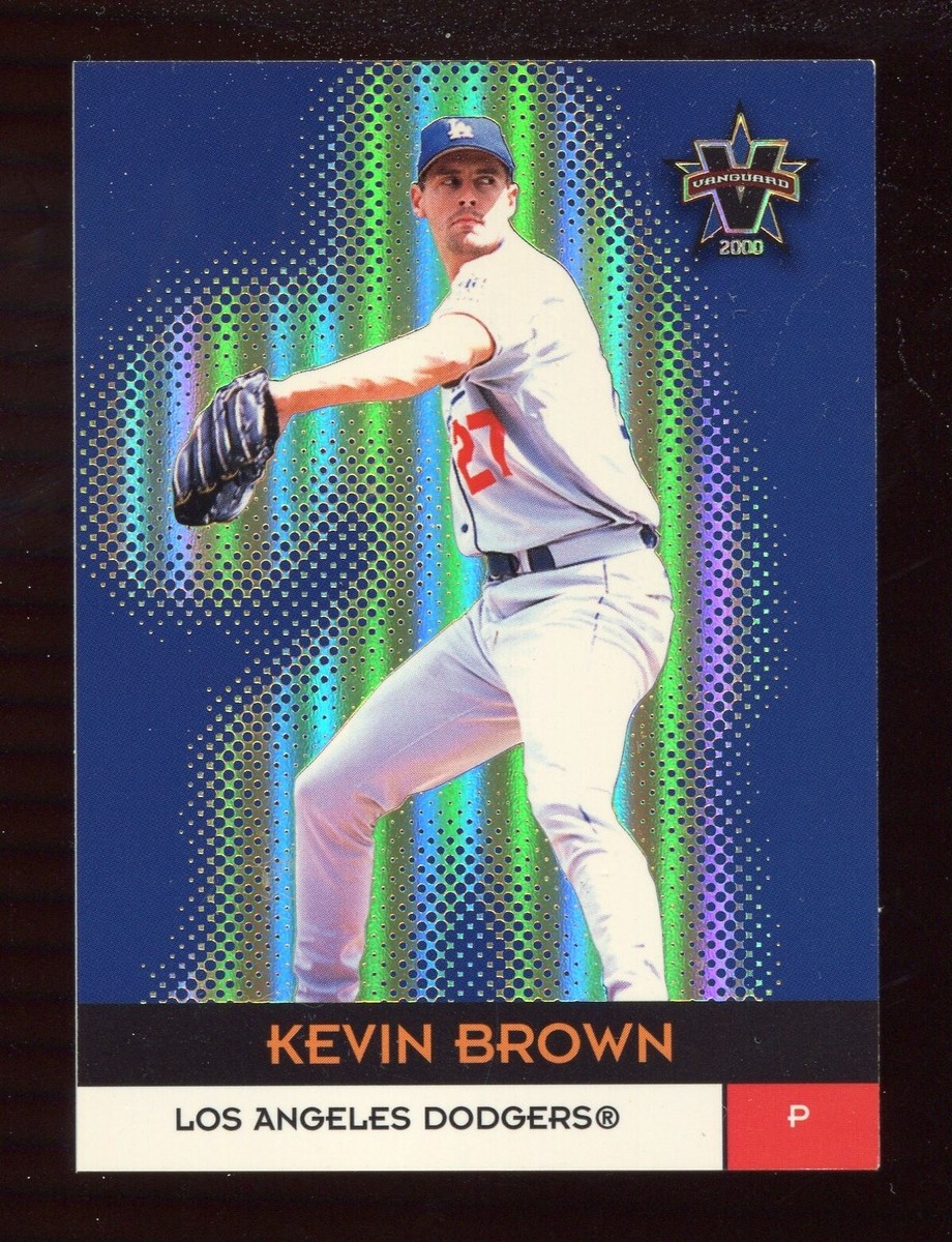 2000 Pacific Vanguard Holographic Gold Kevin Brown #72 #D 27/99