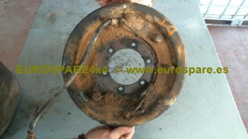 tamburo per LAND ROVER SANTANA 2.3 D 88 109 1980 14742 - Foto 3 di 3