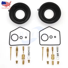 2SET Carburetor Repair Kit Fits For Honda CJ360 DIAPHRAGM Carb Rebuild Kit