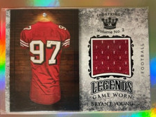 Bryant Young – 2020 Sport Kings Volume 2 “Legends” JERSEY LSM-30 (49ers)