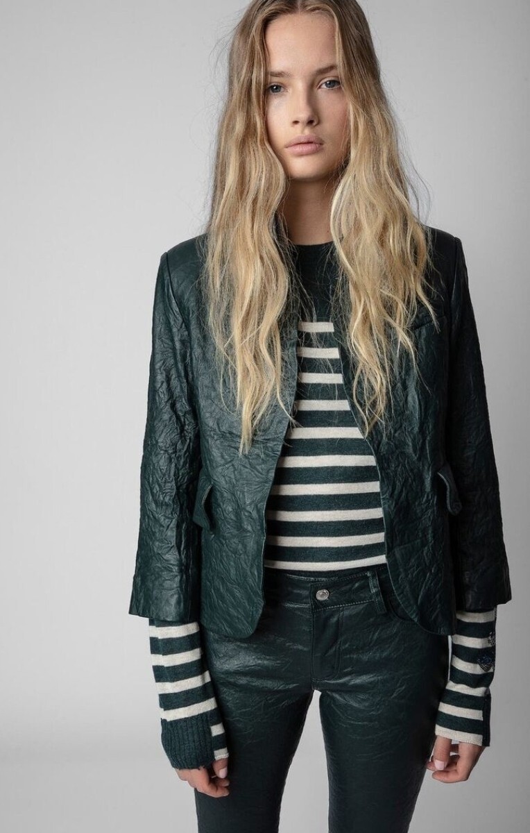 美品Zadig&Voltaire 本革ジャケット 2025年最新】Zadig&Voltaire レディース レザージャケット