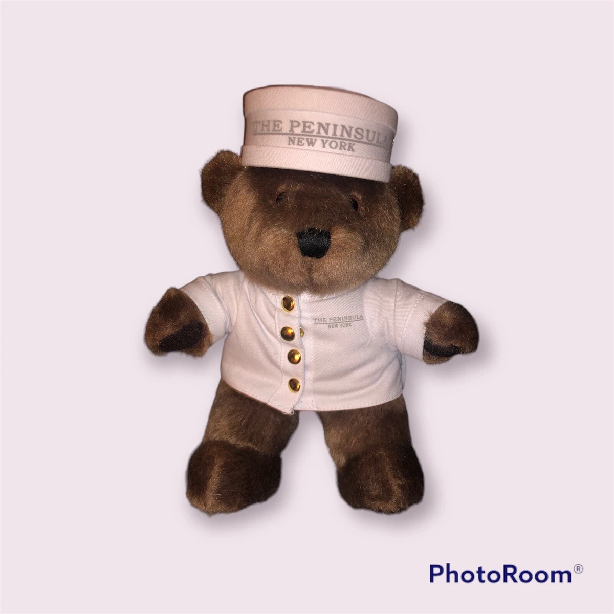 THE PENINSULA PAGEBEAR NEW YORK LUXURY HOTEL COLLECTIBLE TEDDY BEAR