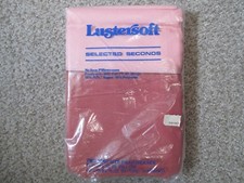 2 LUSTERSOFT KING SIZE PILLOWCASES SELECTED SECONDS IN ORIGINAL PACKAGE NRFP