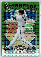 2021 Panini Mosaic - Producers Freddie Freeman #P1 Green Mosaic