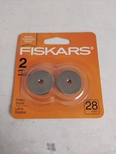 Fiskars 28mm Rotary Blades 2 Per Pack 36 Packs Huge Lot New 95417097J