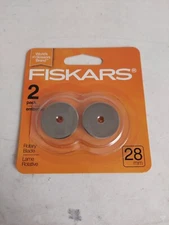 Fiskars 28mm Rotary Blade 3 Packs 6 Blades #95417097J 