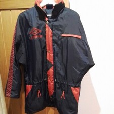 Vintage Umbro Football Manager Jacket Size Medium