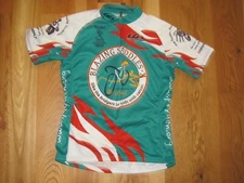 Louis Garneau Blazing Saddles Bike Bridgers for Kids w/ Cancer Cycling Jersey XS