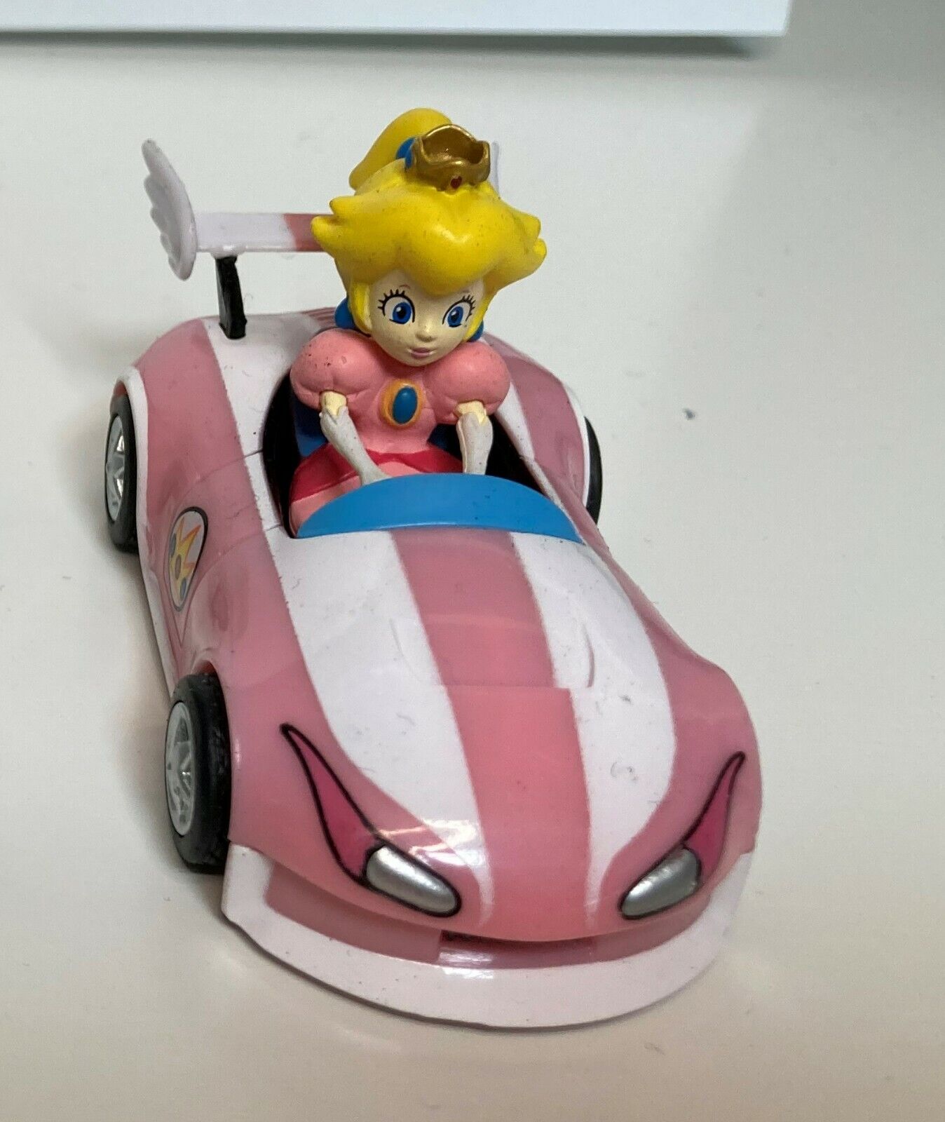 Mario Kart Pull Back Speed Racers Bowser Hot Rod Race Car from Japan