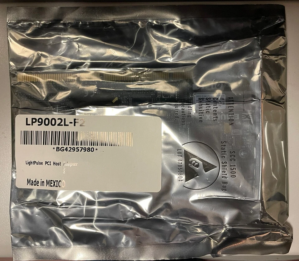 Controller Emulex LP9002L-F2 Single 2GB/S Fibre Channel Pci-X Standard Profile - Image 3 of 4