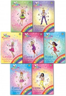 Rainbow Magic Series 19 Sweet Sugar Spice Fairies Collection Set Books 127-133