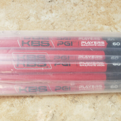 Shafs KBS Graphite PGI 60 & 70 – 5-PW, R Flex .355, Neufs