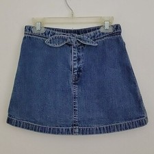 Gap Blue Denim Skorts Girls 8
