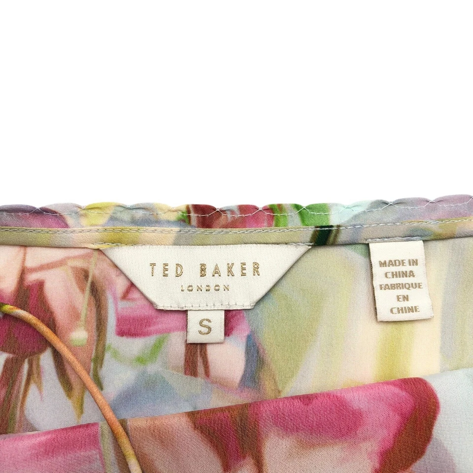 TED BAKER London Ärmelloses Dervla Damen T-Shirt Größe S - Bild 4 von 4