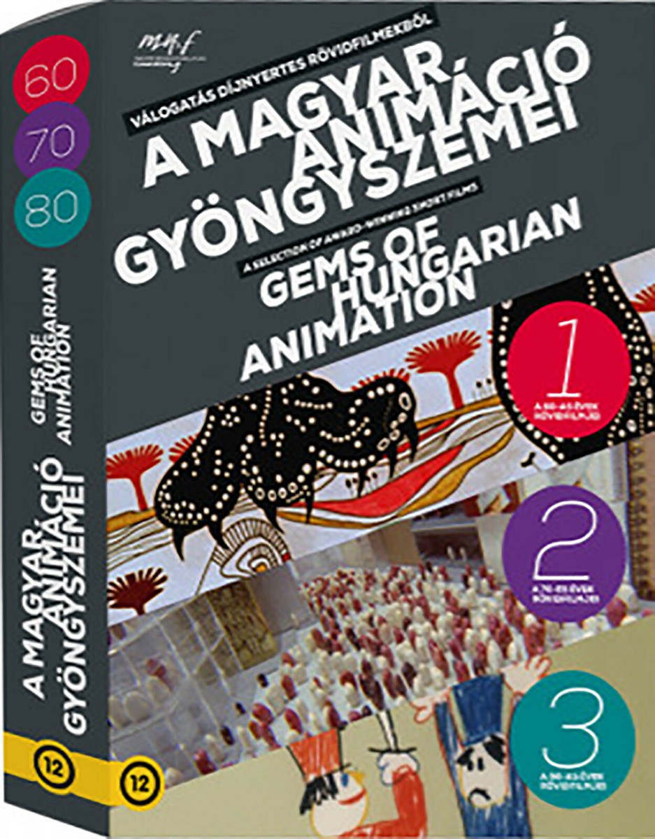 A MAGYAR ANIMÁCIÓ GYÖNGYSZEMEI - HUNGARIAN DVD 3 IN 1 (1960-1989