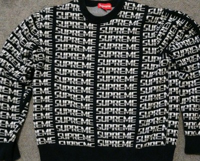supreme repeat sweater