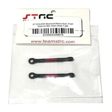 STRC ST7018-55R 55mm Aluminum Push Rods Red (2) for Mini Slash