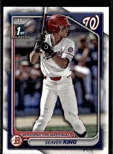 2024 Bowman Draft Paper Seaver King Washington Nationals #BD-62 5 Card Lot