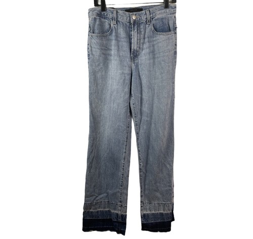 Straight Eco Wash Ombre Jeans Size 