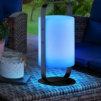 Tischleuchte Beistellleuchte AußEnlampe Rgb Led Akku Dimmbar Fernbedienung Usb