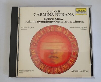 Carl Orff * Carmina Burana * Robert Shaw | 1983 Rel | Made in Japan TELARC