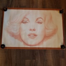 1977 Verkerke Poster Marylin Hommage A Bert Stern Poster 36x24 # 5495 NOS