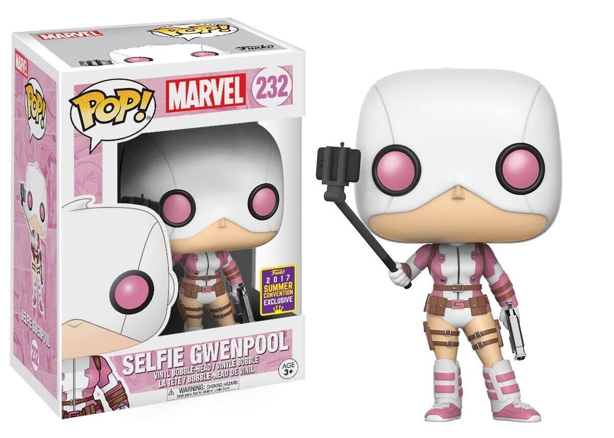 Thumbnail - Funko Stegosaurus – marvel Pop Vinyl Figure 232 selfie Gwenpool Sdcc