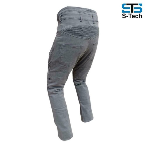 Jeans Pantalones en Bicicleta Stechmoto ST 666 Falcon Aramida Con Ce Protectores - Imagen 3 de 9