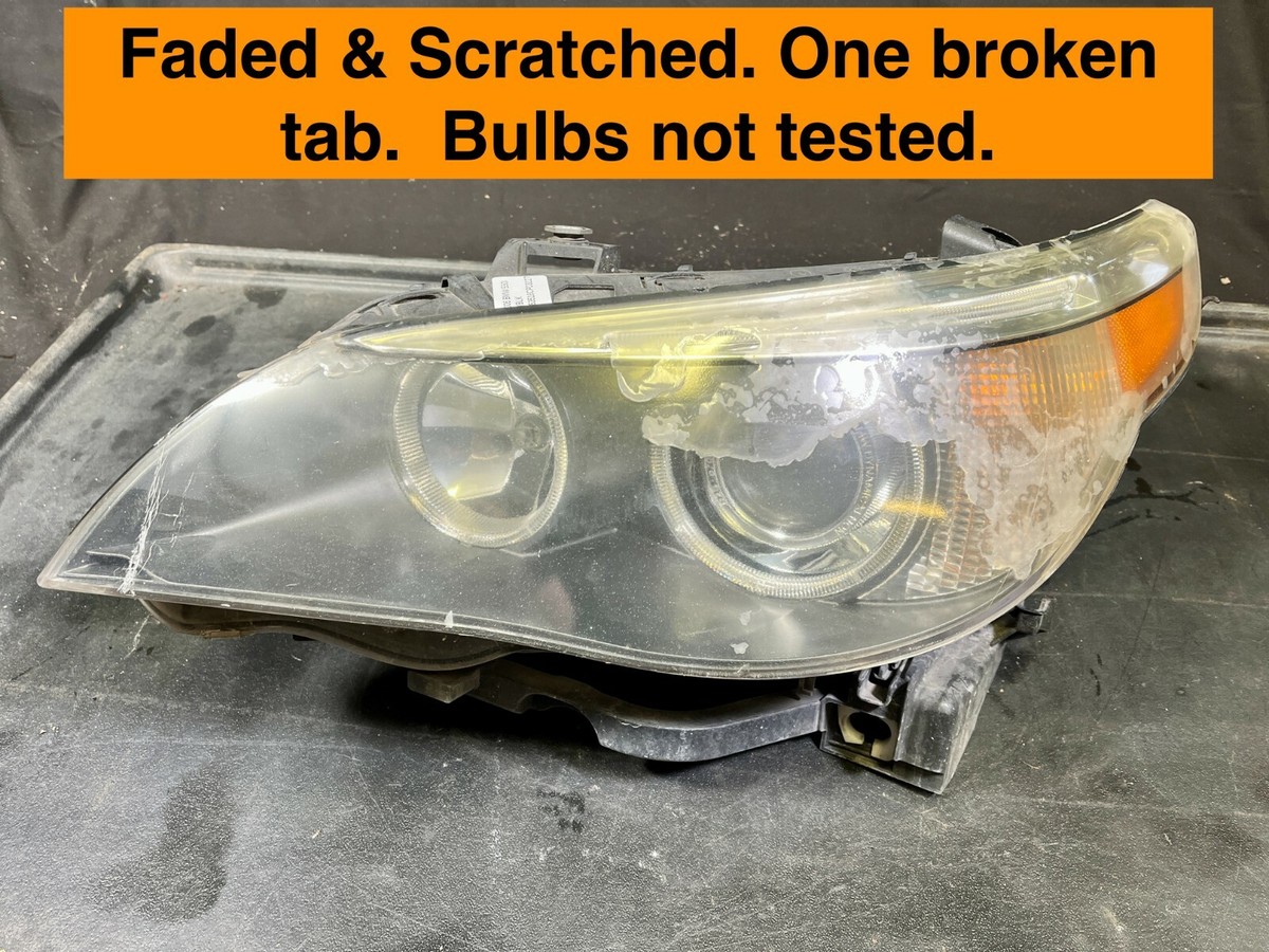 04-07 BMW E60 5 SERIES XENON ADAPTIVE DRIVER LEFT LH SIDE