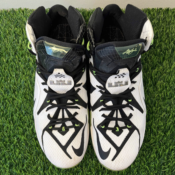 Nike LeBron 12 All Star White Black Multicolor Size 14
