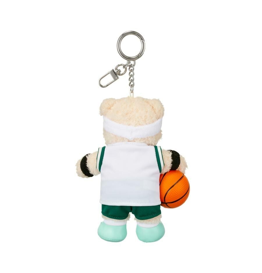 Starbucks Korea 2024 Starbucks Basketball Bearista Keychain