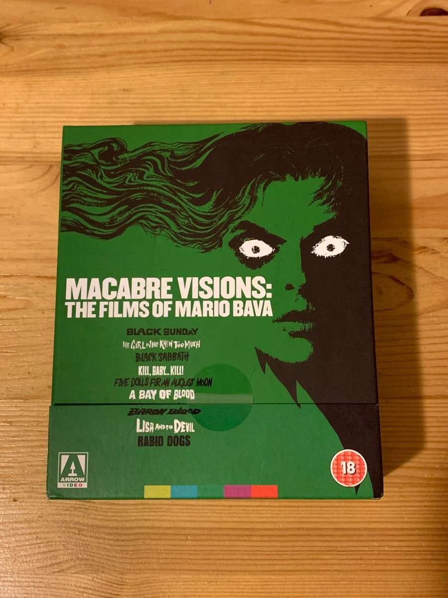 Macabre Visions Films of Mario Bava Blu-ray By Arrow OOP Limited
