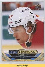 2024-25 Upper Deck Extended Series UD Canvas Connor Zary #C337 READ t9i