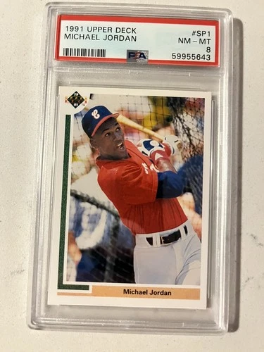 1991 Upper Deck - Michael Jordan #SP1 PSA 8