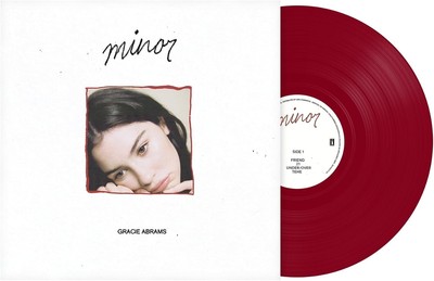Gracie Abrams 'Minor' (5 Jahre Jubiläum) rot farbige VINYL LP (VORVERKAUF)
